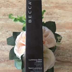 Becca luminous skin colour ultra sheer foundation